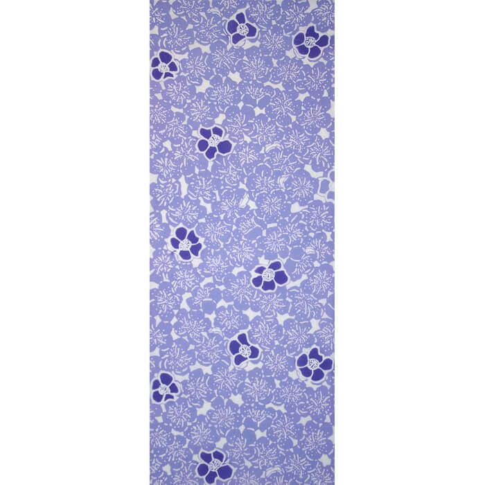 手ぬぐい 「花（紫）」