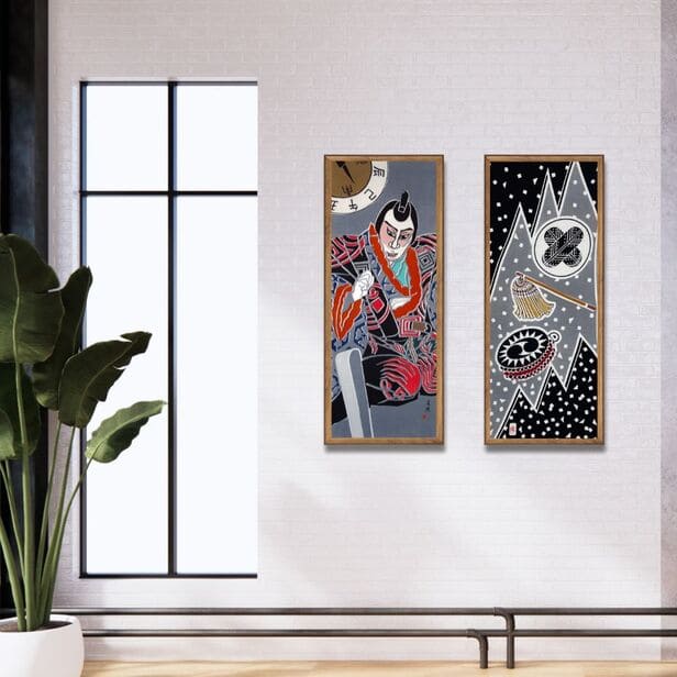 手ぬぐい「毛抜」