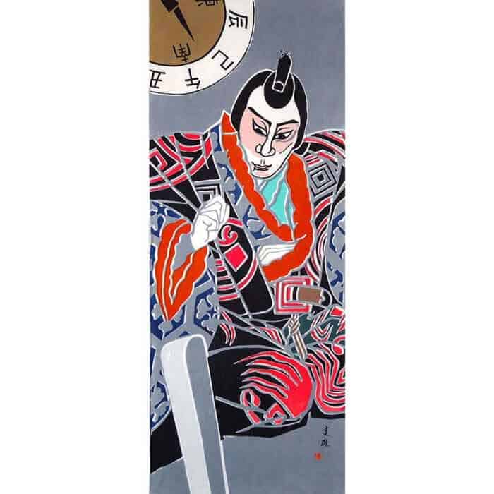 手ぬぐい「毛抜」