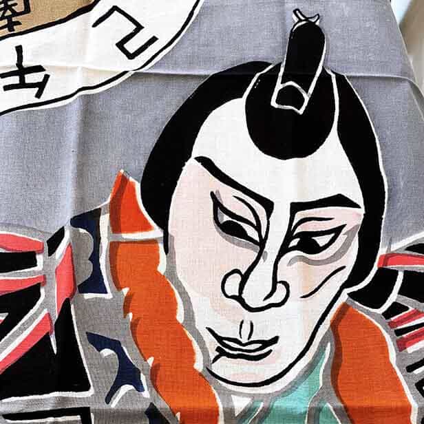 手ぬぐい「毛抜」