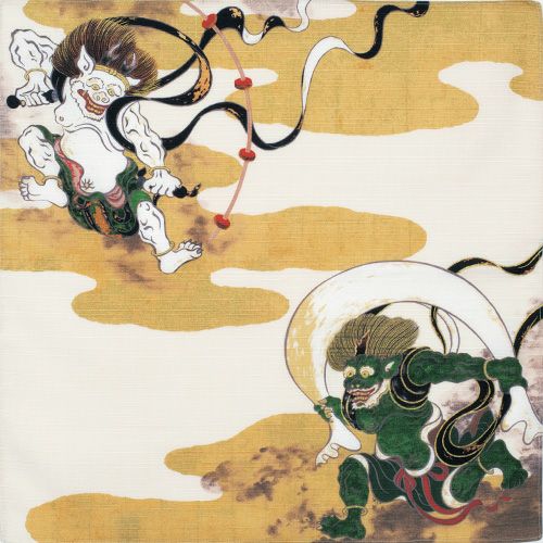 シャンタンチーフ 「風神雷神」