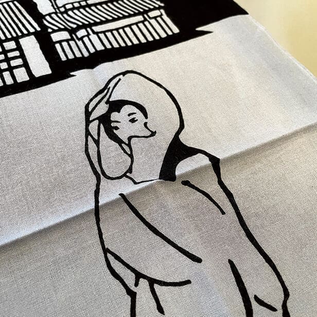 手ぬぐい「十六夜」