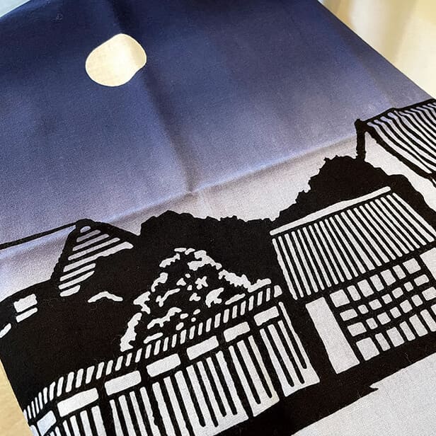 手ぬぐい「十六夜」