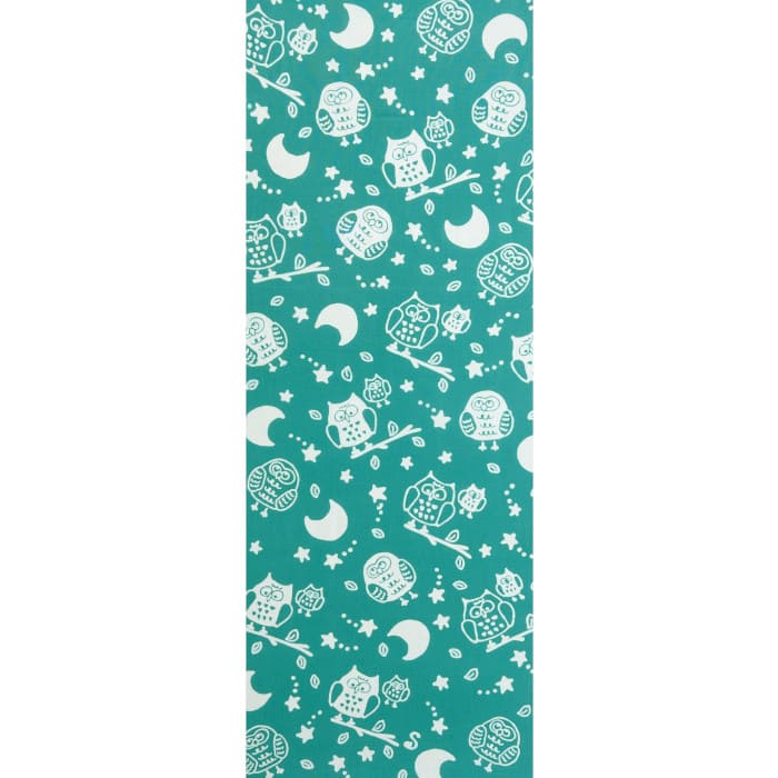 手ぬぐい「夢のふくろう(緑)」