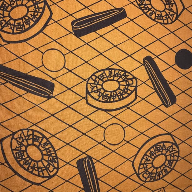 手ぬぐい「毛抜」