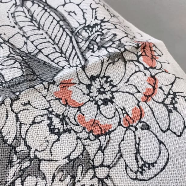 手ぬぐい「桜と富士」