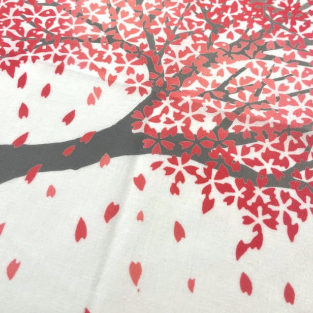 手ぬぐい 「桜地蔵」