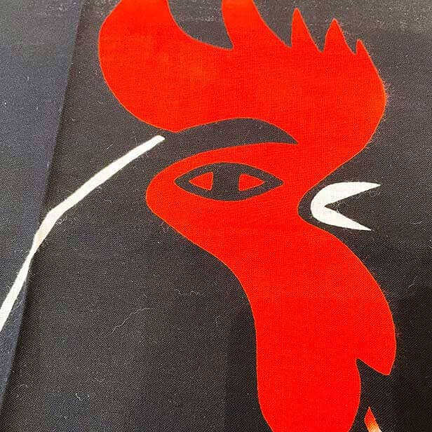 手ぬぐい 「鶏」