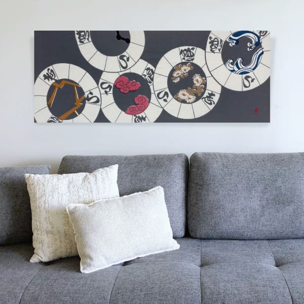 手ぬぐい「白浪五人男」