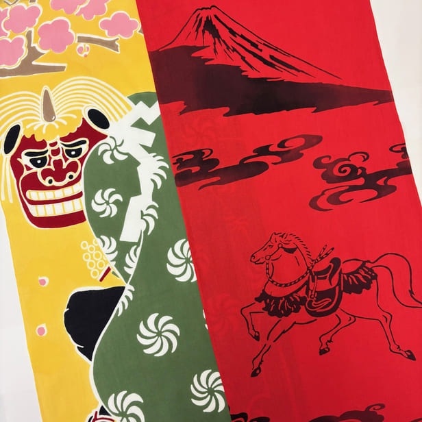 【数量限定】干支手ぬぐい「天翔ける神馬」