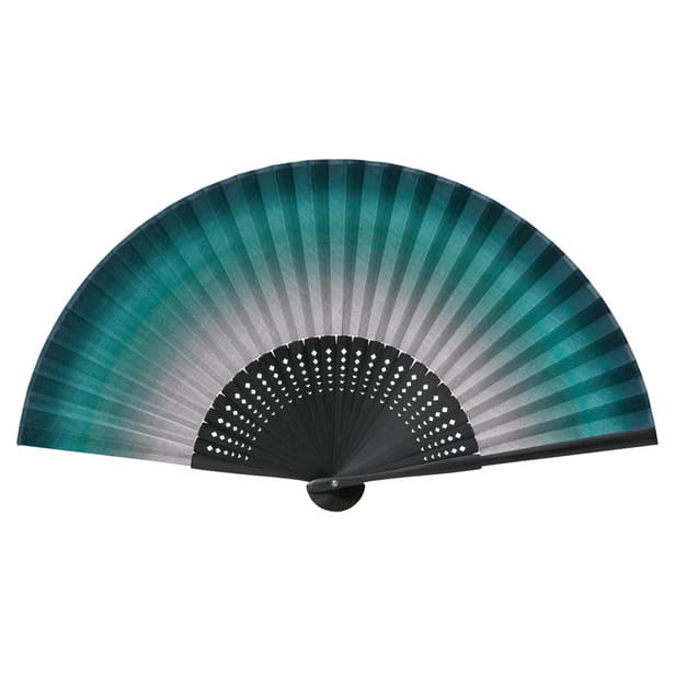 扇子袋セット「段ぼかし(紺)」