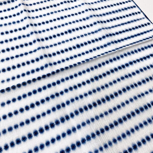 手ぬぐい「板締め豆絞り」