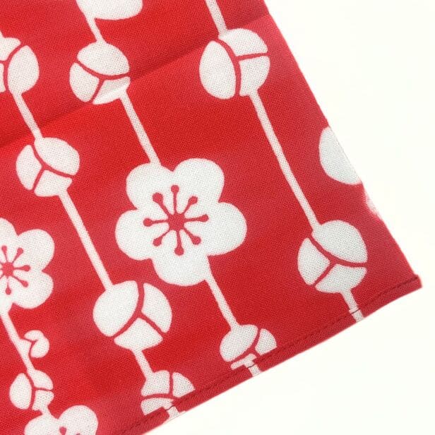 手ぬぐいハンカチ 「歌舞伎衣裳・三千歳（梅）」