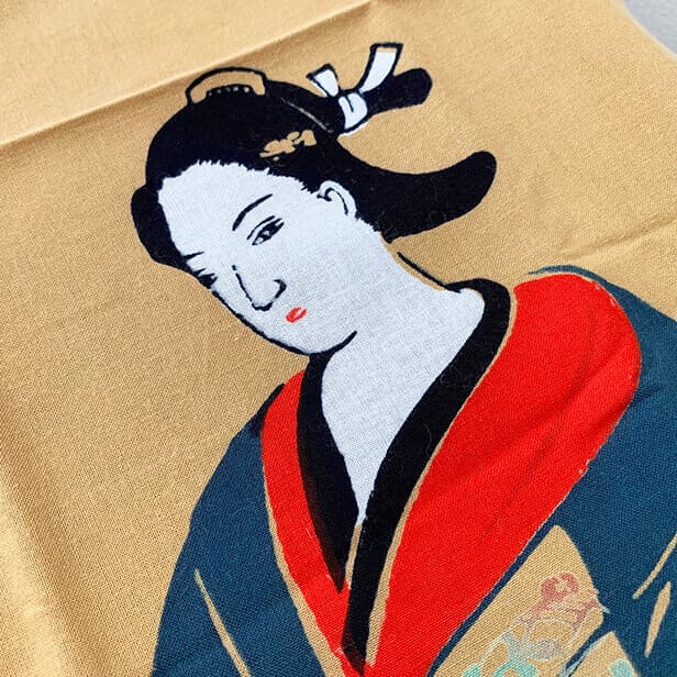 手ぬぐい 「元禄美人図」
