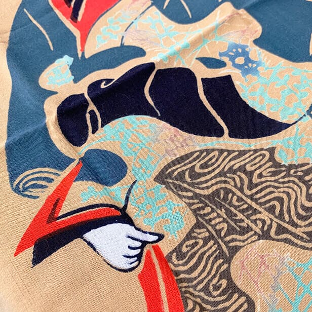 手ぬぐい 「元禄美人図」