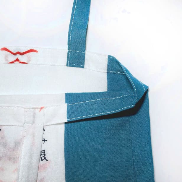 手ぬぐいトートバッグ「隈取五種」