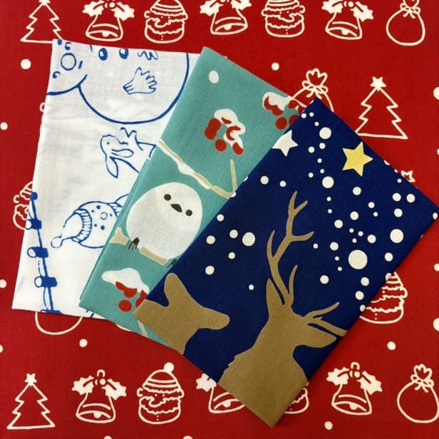 手ぬぐい「クリスマスツリー」