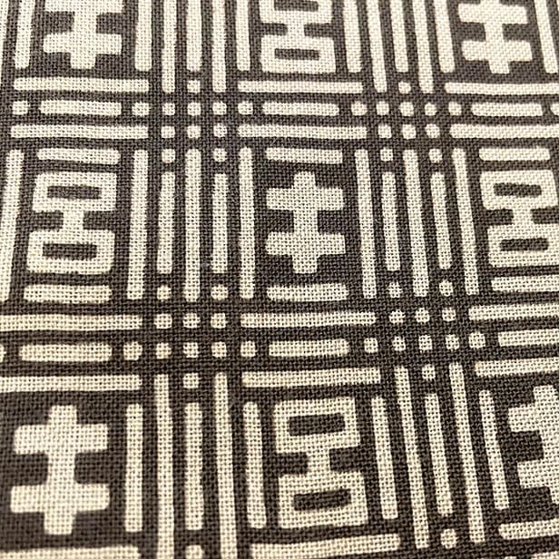 手ぬぐいハンカチ 「菊五郎格子」