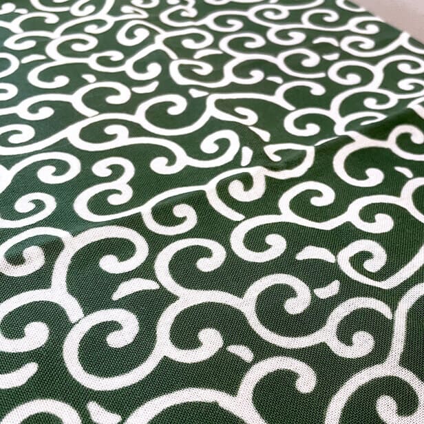 手ぬぐい「唐草(グリーン)」