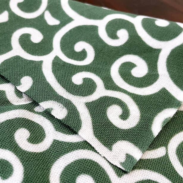 手ぬぐい「唐草(グリーン)」