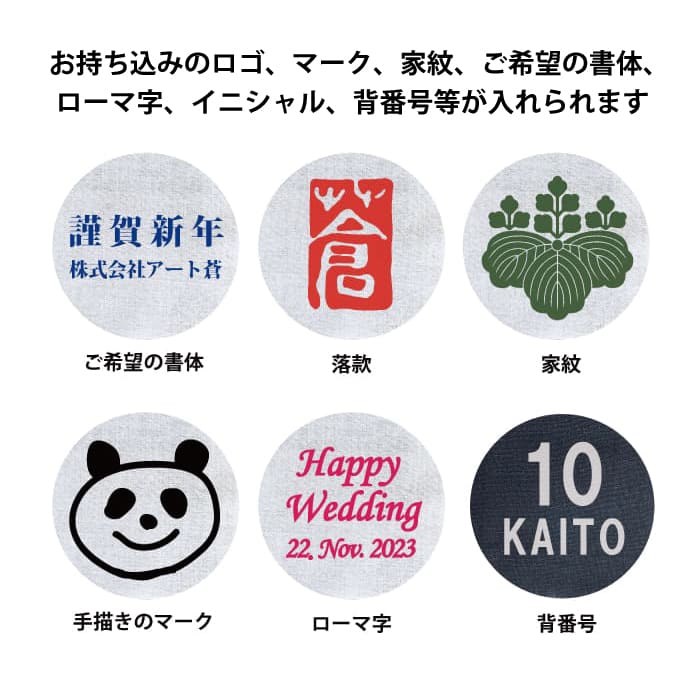【オプション】ロゴ入れ版代