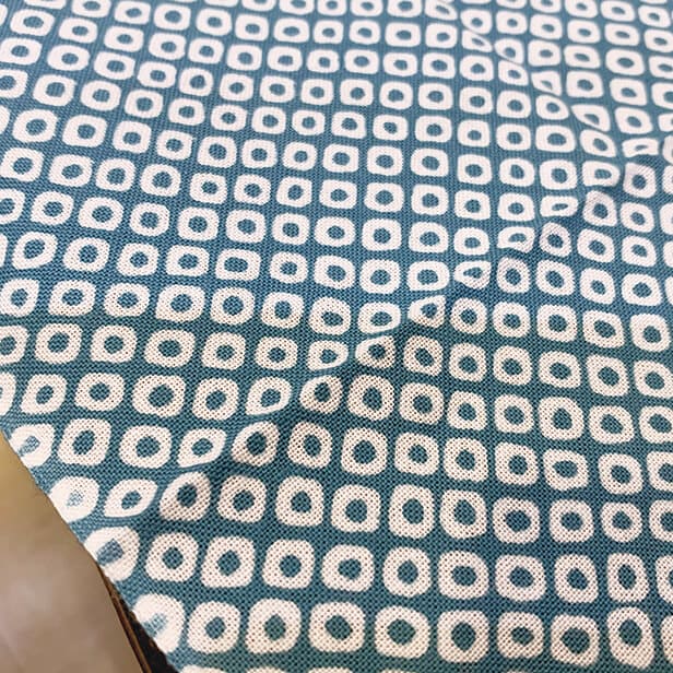 手ぬぐい「疋田（水色・錆浅葱）」