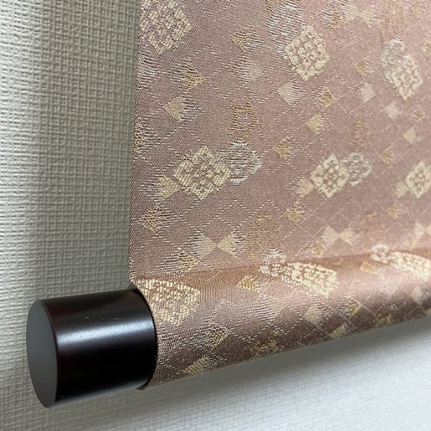 手ぬぐい掛け軸「桜と富士」