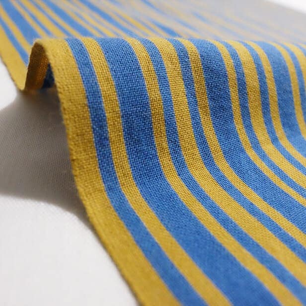 手ぬぐい「両子持ち縞（青）」