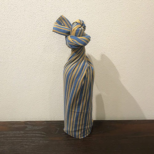 手ぬぐい「両子持ち縞（青）」