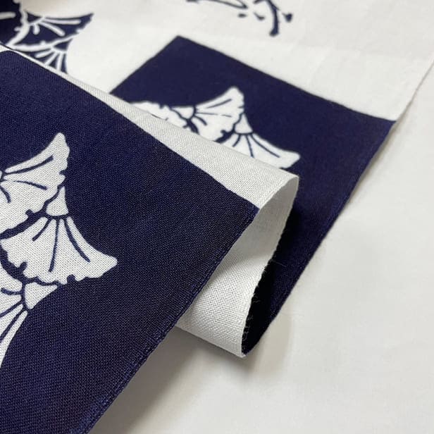 手ぬぐい 「片岡愛之助　追っかけ五枚銀杏」