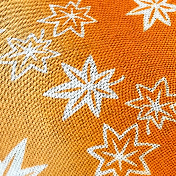 手ぬぐい 「紅葉（オレンジ）」
