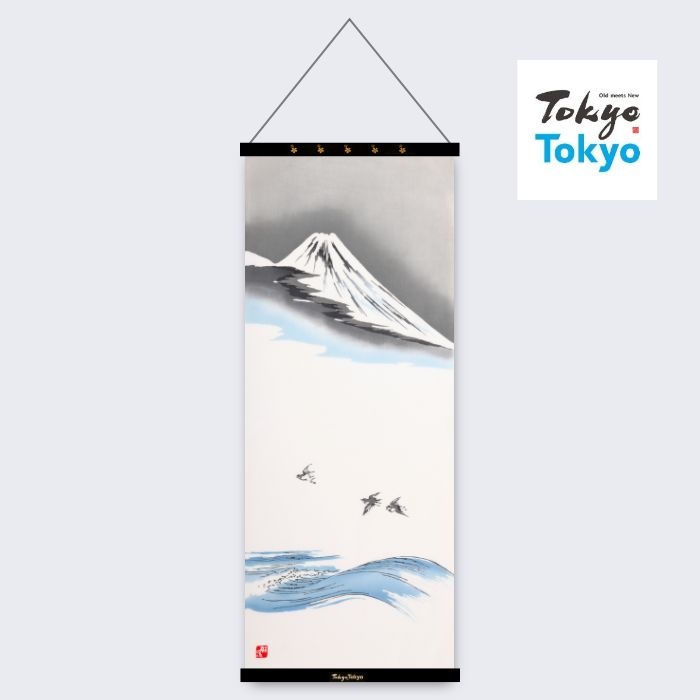 【Tokyo Tokyo選定】アートフレームと絵てぬぐい「琳派・富士」