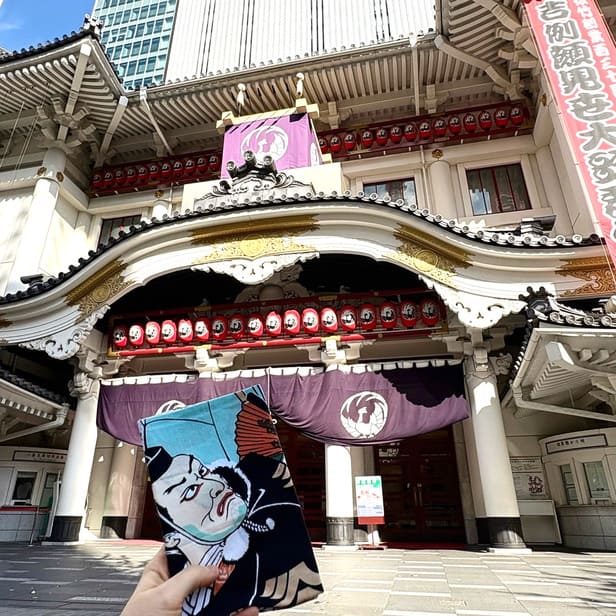 手ぬぐい「歌舞伎十八番 勧進帳」