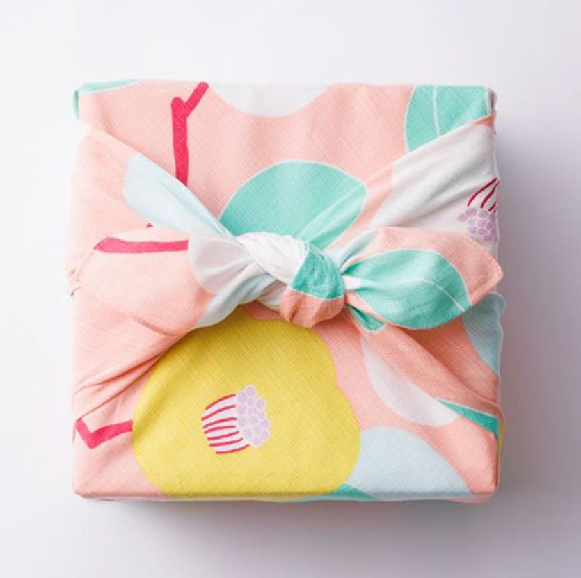 風呂敷 「ひめむすび つばき （サーモンピンク）」