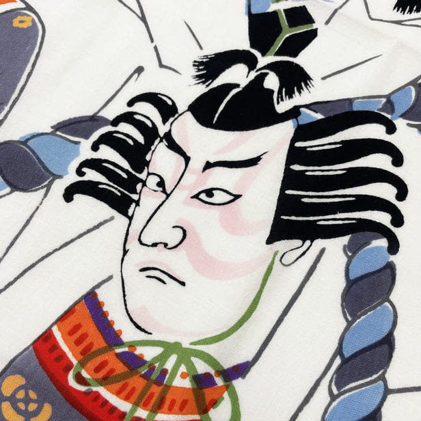 手ぬぐい「歌舞伎十八番 暫」｜麻布十番麻の葉オンラインショップ