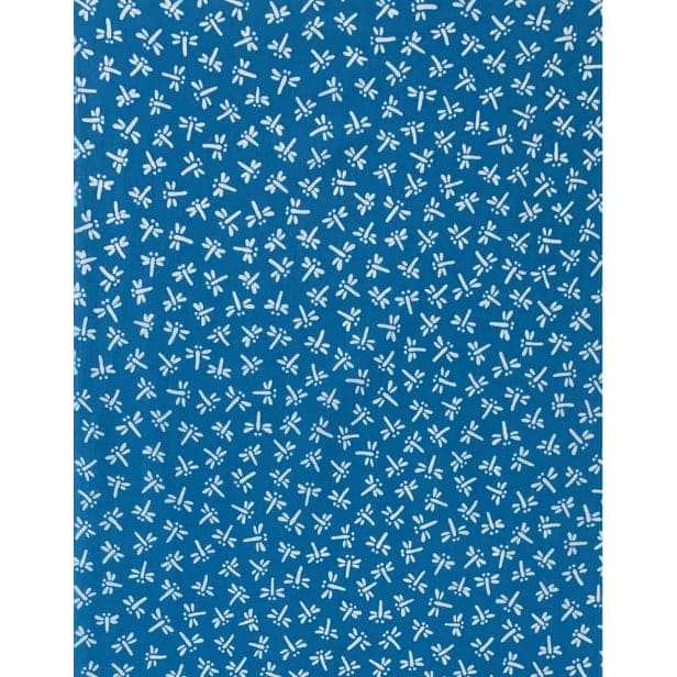 手ぬぐいハンカチ 「トンボ(青)」