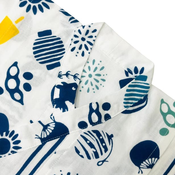 手ぬぐい赤ちゃん甚平「夏の思い出」