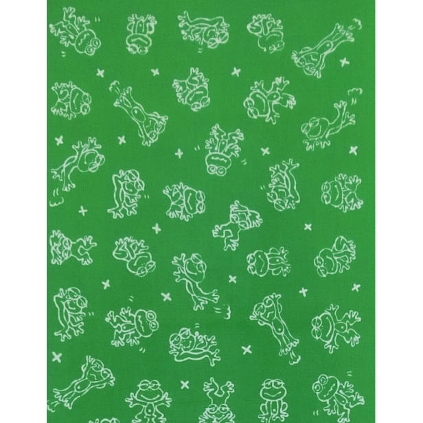 手ぬぐいハンカチ 「カエル」