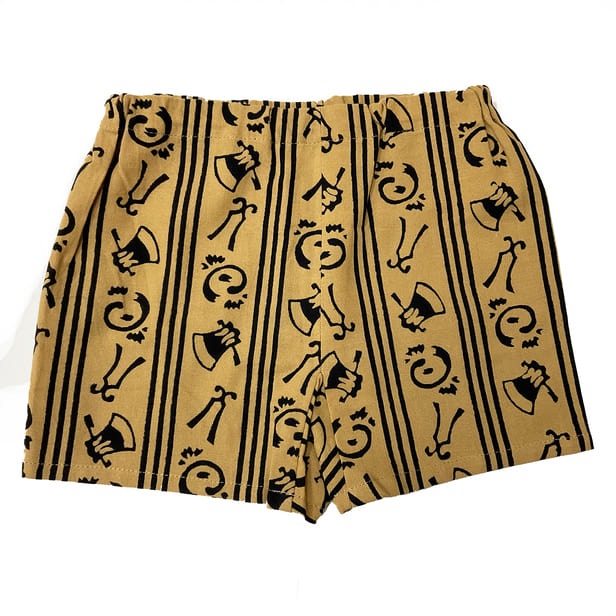 手ぬぐい赤ちゃん甚平「良き事聞く」