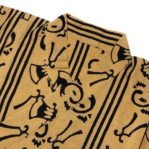 手ぬぐい赤ちゃん甚平「良き事聞く」