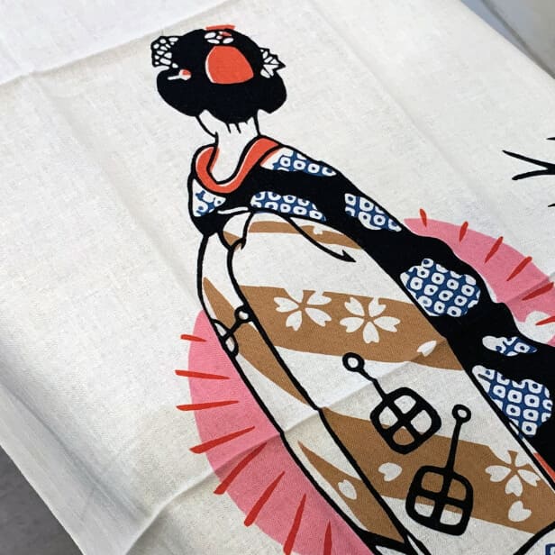 手ぬぐい 「舞妓さん」