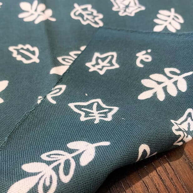 手ぬぐい 「葉っぱ（緑）」