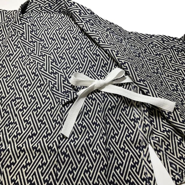 手ぬぐい赤ちゃん甚平「さや型」