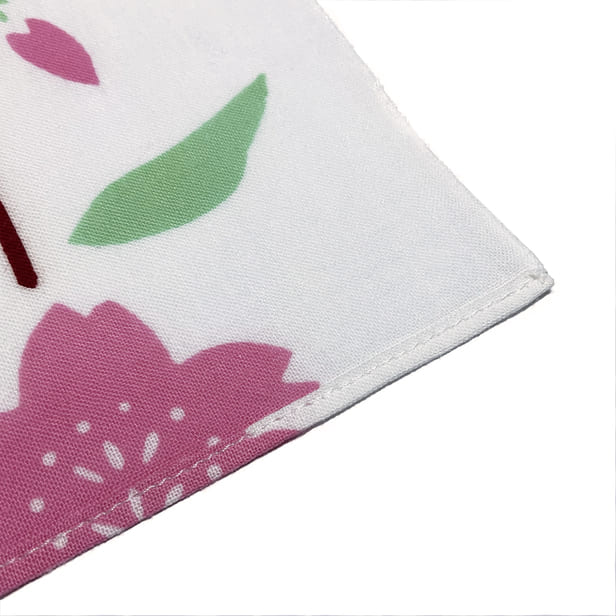 手ぬぐいハンカチ 「桜道成寺(A)(B)」