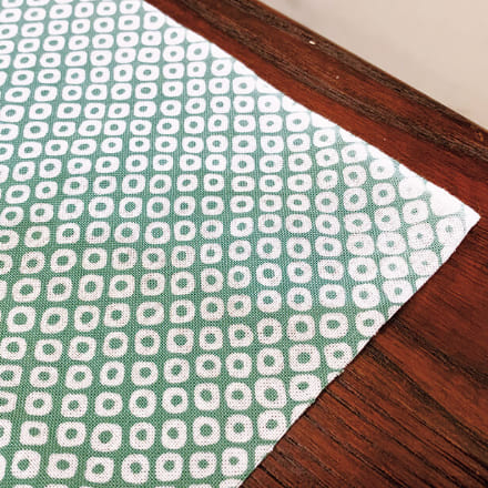 手ぬぐい 「疋田(緑・柳染)」