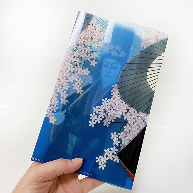 クリアファイル「助六由縁江戸桜」｜麻布十番麻の葉オンラインショップ
