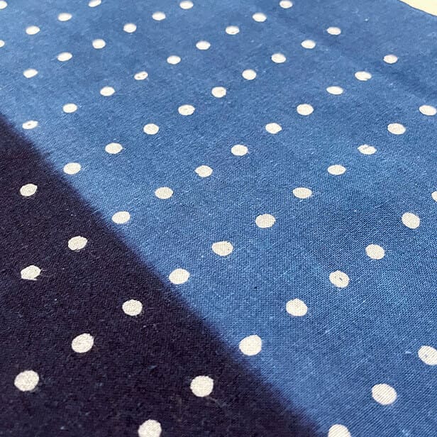 【阿波徳島】 藍染め手ぬぐい「ドット」