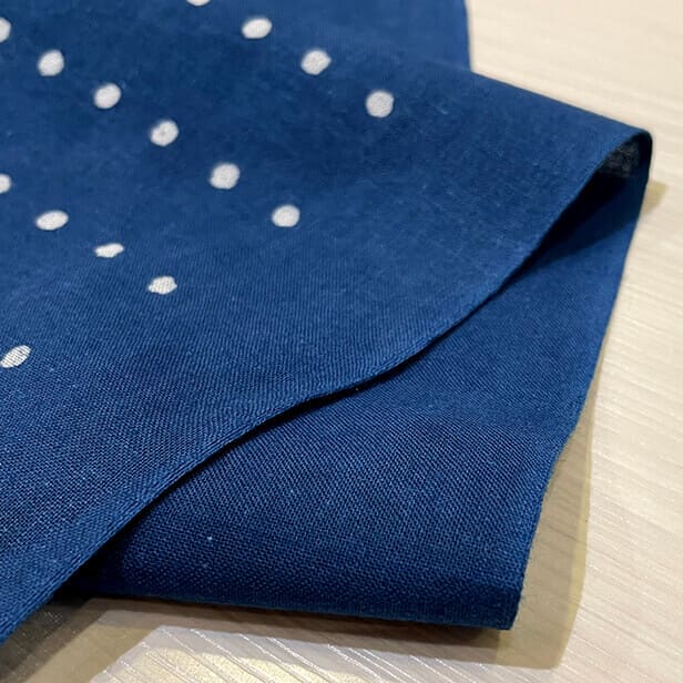 【阿波徳島】 藍染め手ぬぐい「ドット」