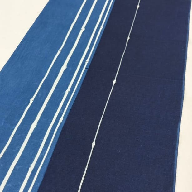 【阿波徳島】 藍染め手ぬぐい「細竹」