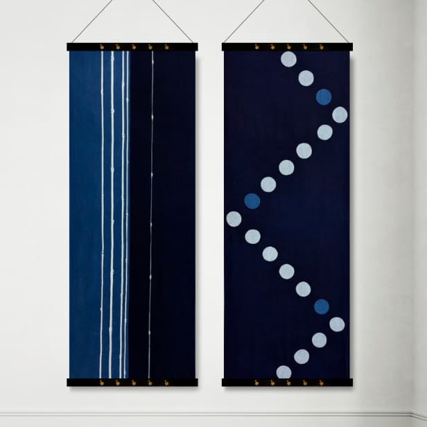 【阿波徳島】 藍染め手ぬぐい「細竹」